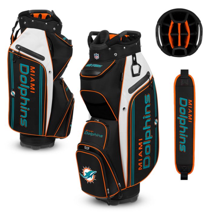 Miami Dolphins Cooler Golf Cart Bag - The Golf Guys Online