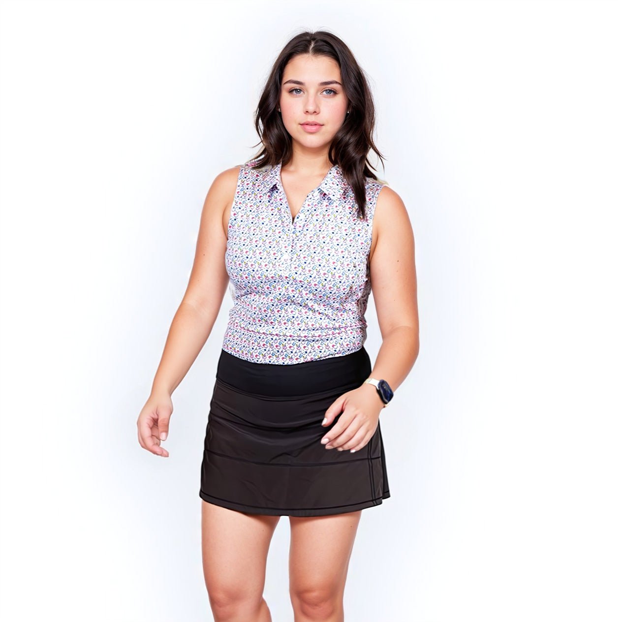 It's 5 O'clock Somewhere Women's Polo (Sleeveless) - The Golf Guys Online