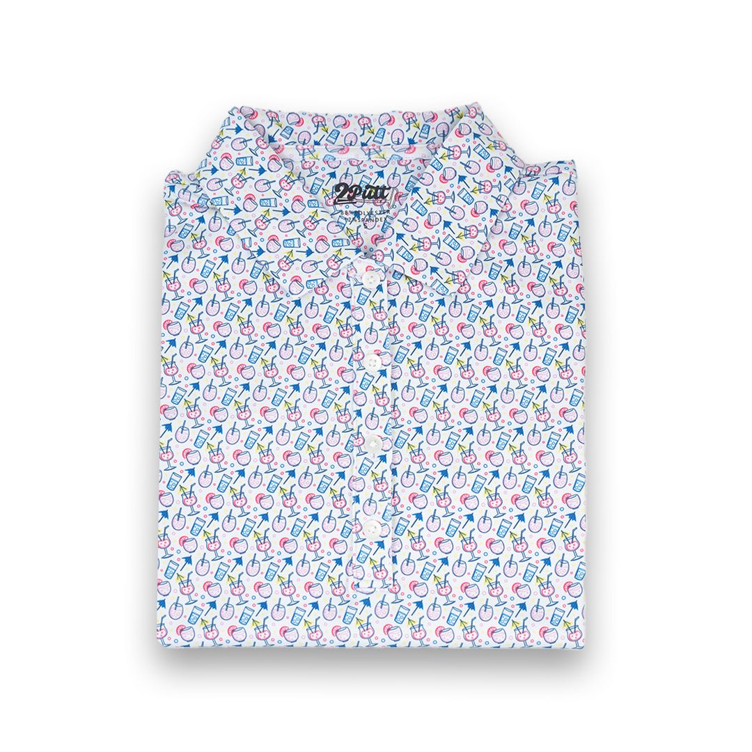 It's 5 O'clock Somewhere Women's Polo (Sleeveless) - The Golf Guys Online