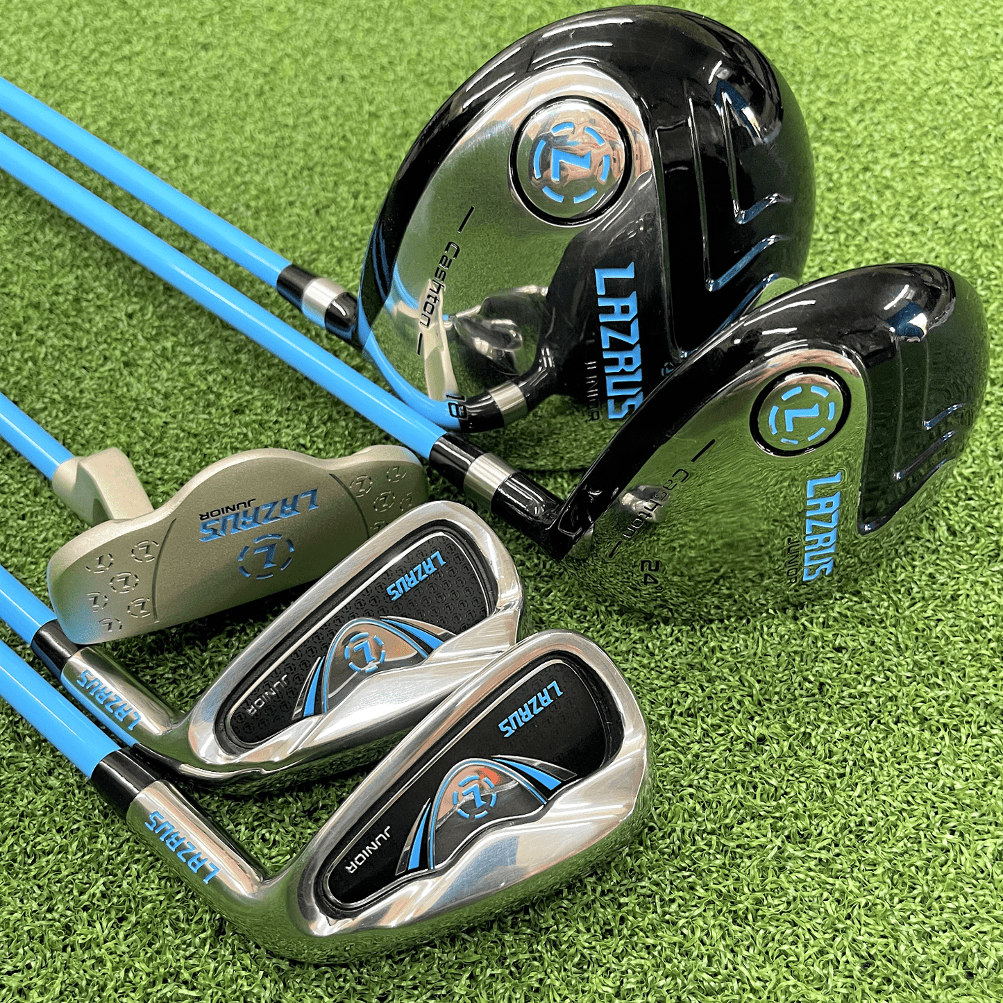 Lazrus Golf - Juniors Golf Clubs Set or Individuals - (Age 2-5 & 6-9 Right Hand or Left Hand , Boys or Girls) - The Golf Guys Online