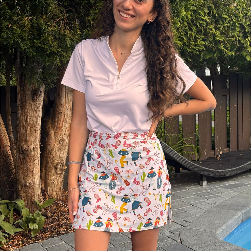 LINE DANCING DIVAS SKORT - The Golf Guys Online