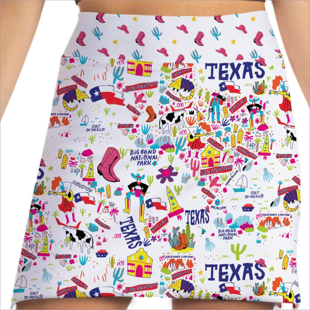 LONE STAR STATE TEXAS SKORT - The Golf Guys Online