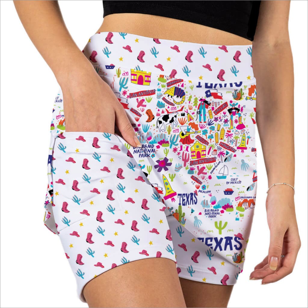 LONE STAR STATE TEXAS SKORT - The Golf Guys Online