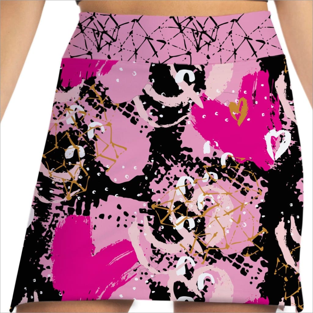 LOVE IS ALL YOU NEED DESIGNER SKORT - The Golf Guys Online