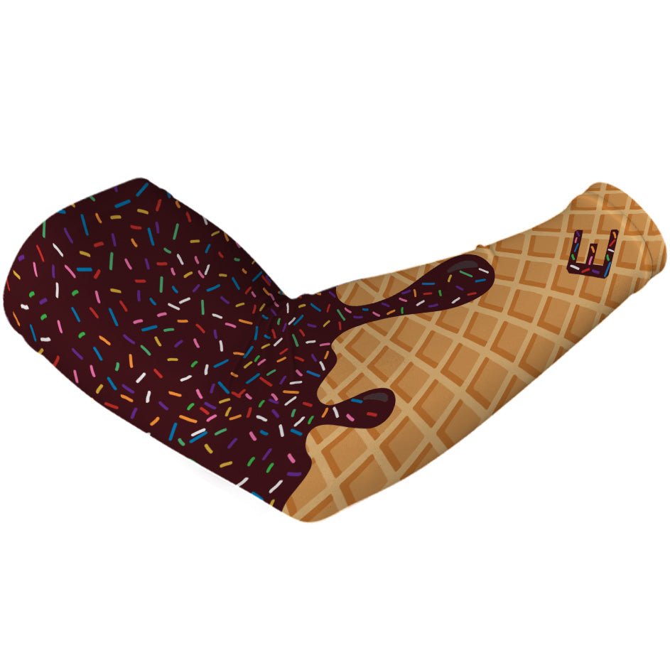 Maroon Ice Cream Arm Sleeve - The Golf Guys Online
