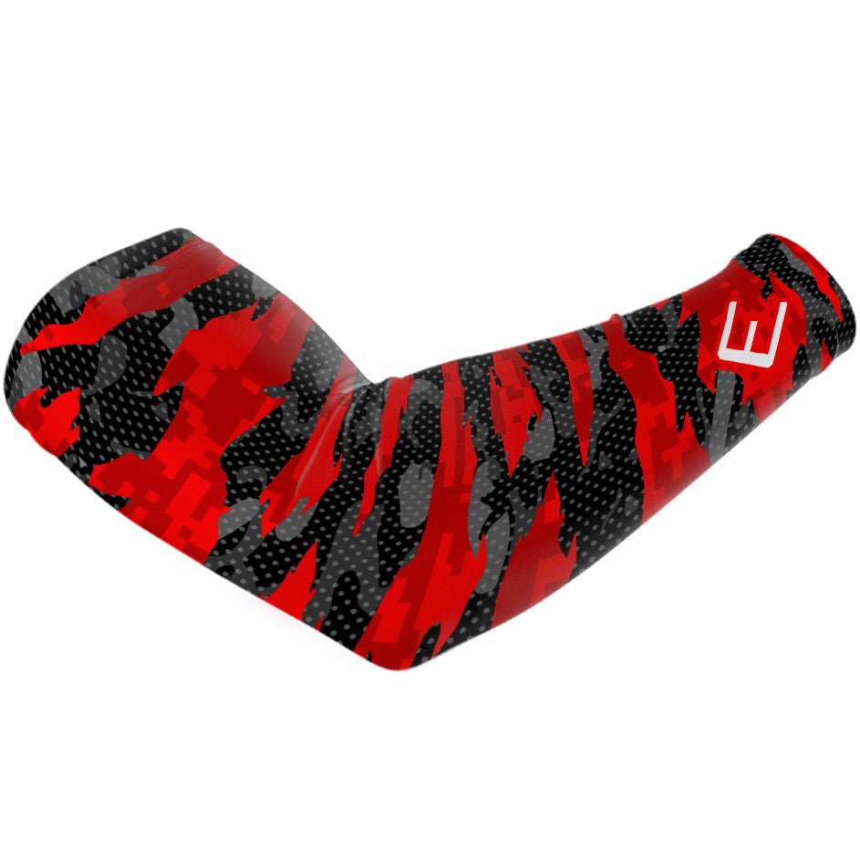 Red Fierce Arm Sleeve - The Golf Guys Online