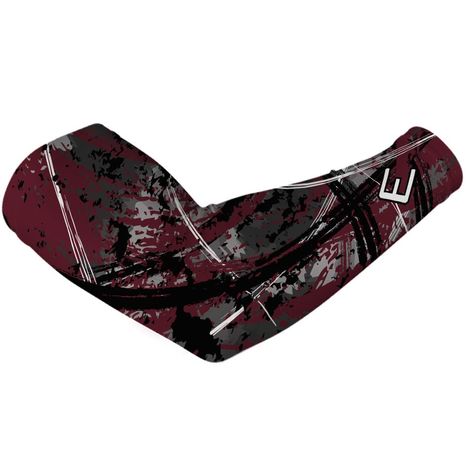 Wicked Maroon Arm Sleeve - The Golf Guys Online