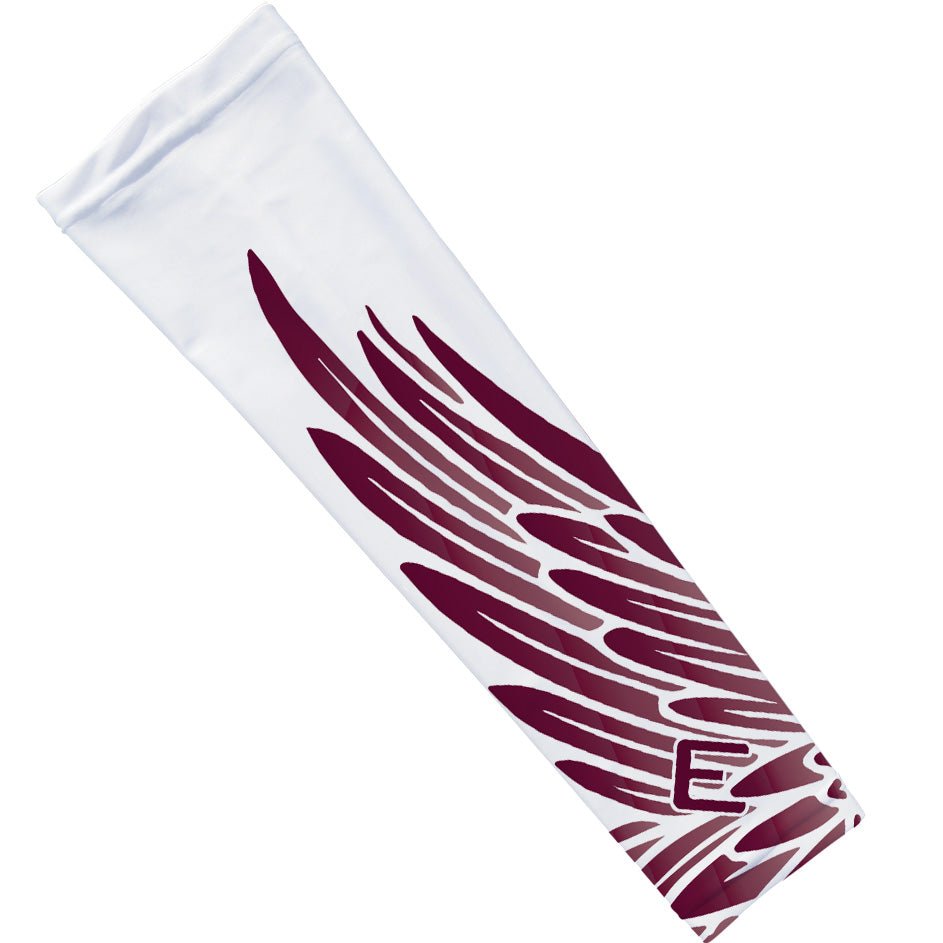 Maroon Wing Arm Sleeve - The Golf Guys Online
