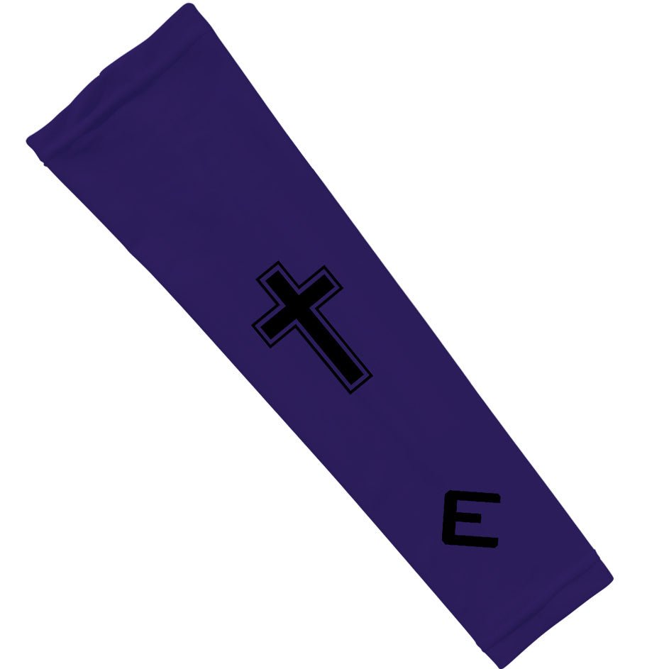 Faith Cross Purple Arm Sleeve - The Golf Guys Online
