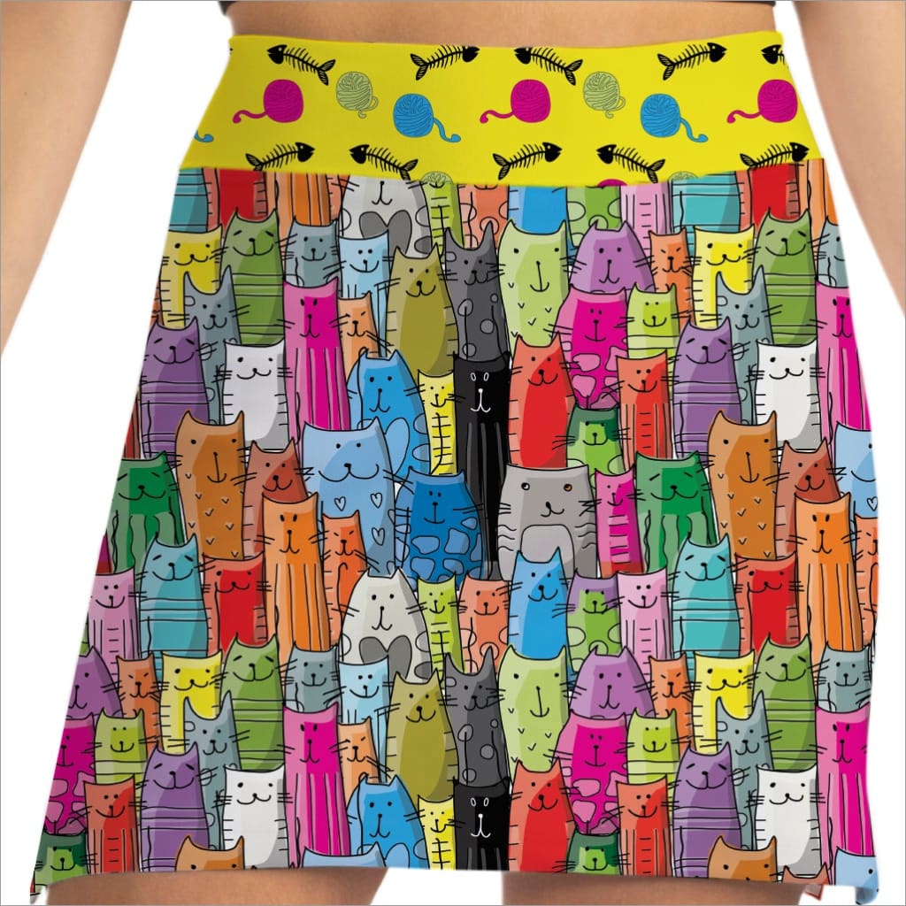 MEOW MIX CAT LOVER SKORT - The Golf Guys Online