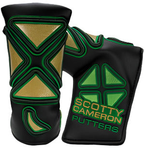 Scotty Cameron - 2017 St. Patrick's Day "Modern Clover" Blade Putter Headcover - The Golf Guys Online