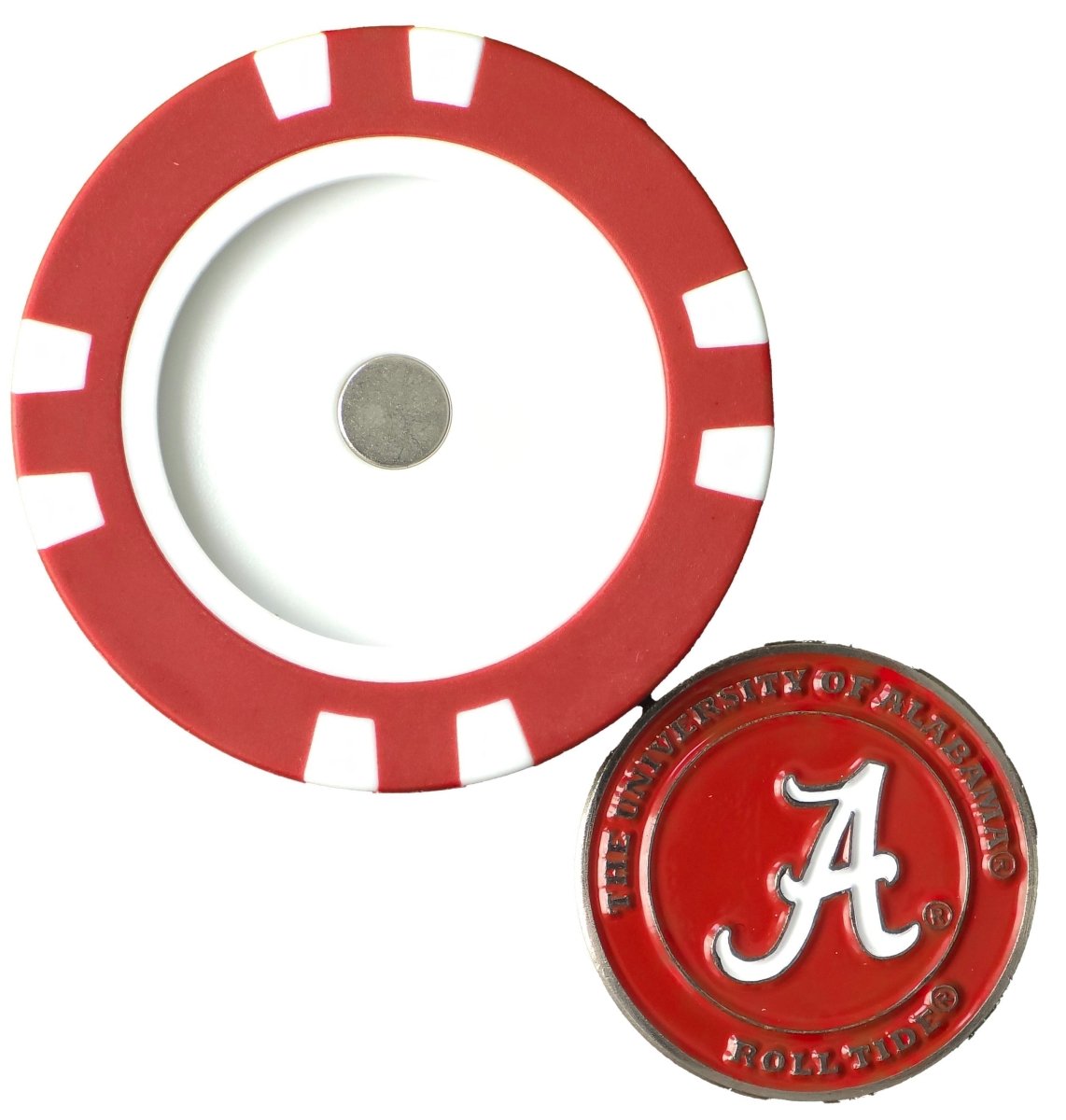 Officially Licensed Alabama Crimson Tide Poker Chip Ball Marker