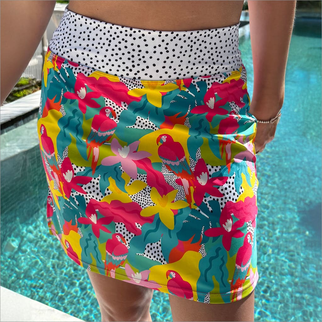 PARROT CAY LADIES SKORT - The Golf Guys Online