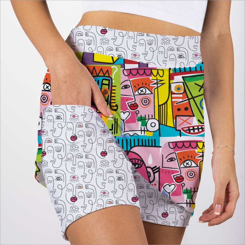 PICASS-OH DESIGNER SKORT - The Golf Guys Online