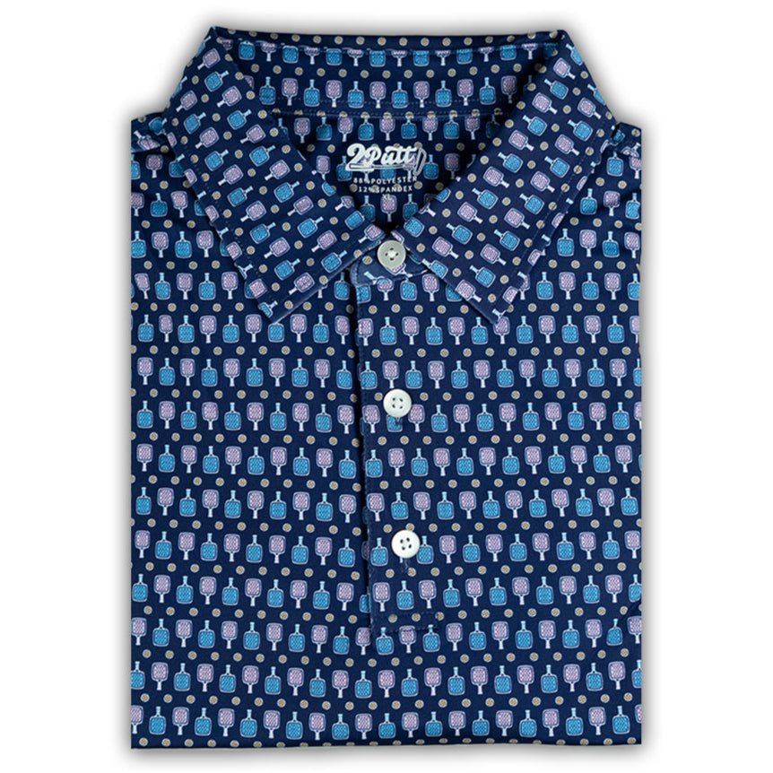 Pickleball Men's Polo - The Golf Guys Online