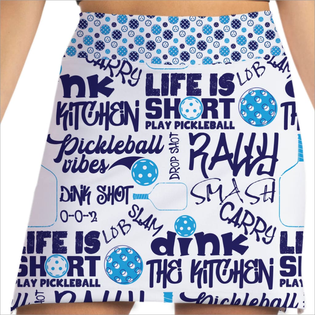 PICKLEBALL SLAM BLUE SKORT - The Golf Guys Online
