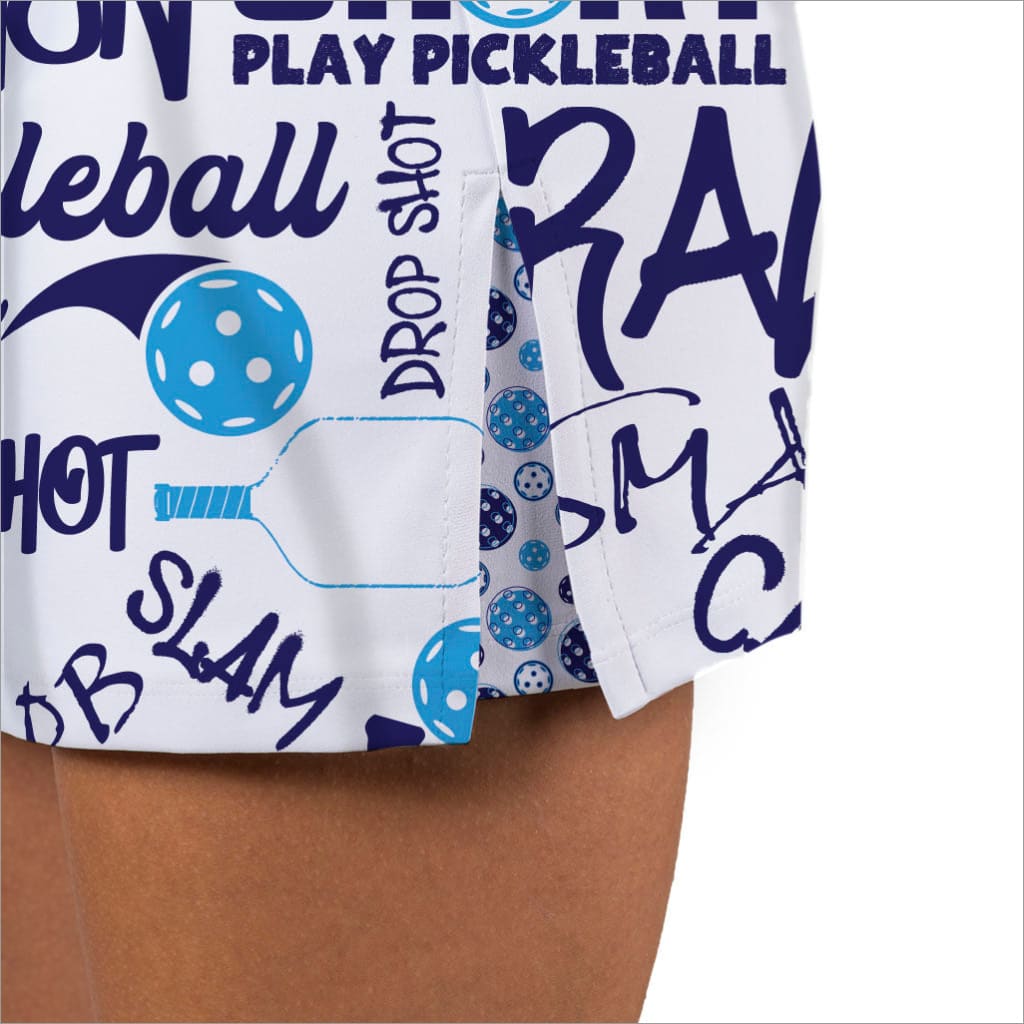 PICKLEBALL SLAM BLUE SKORT - The Golf Guys Online