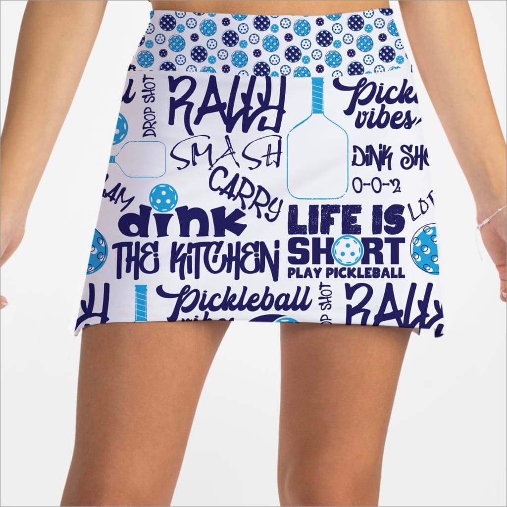 PICKLEBALL SLAM BLUE SKORT - The Golf Guys Online
