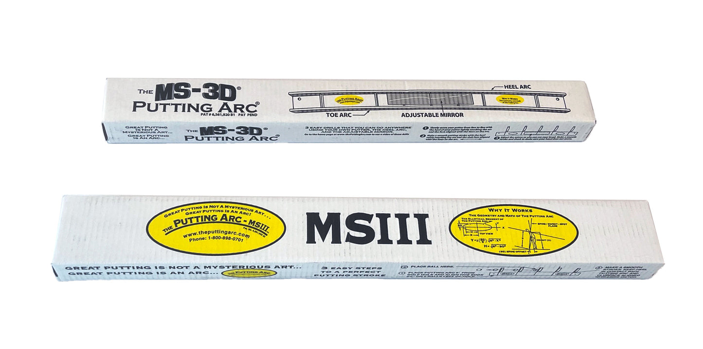 Putting Arc MSIII - The Golf Guys Online