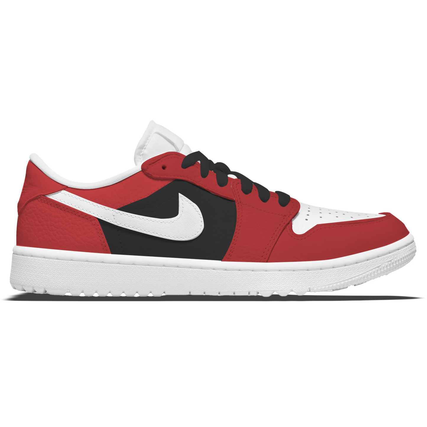 "Red & Black" Jordan 1 Golf Shoes