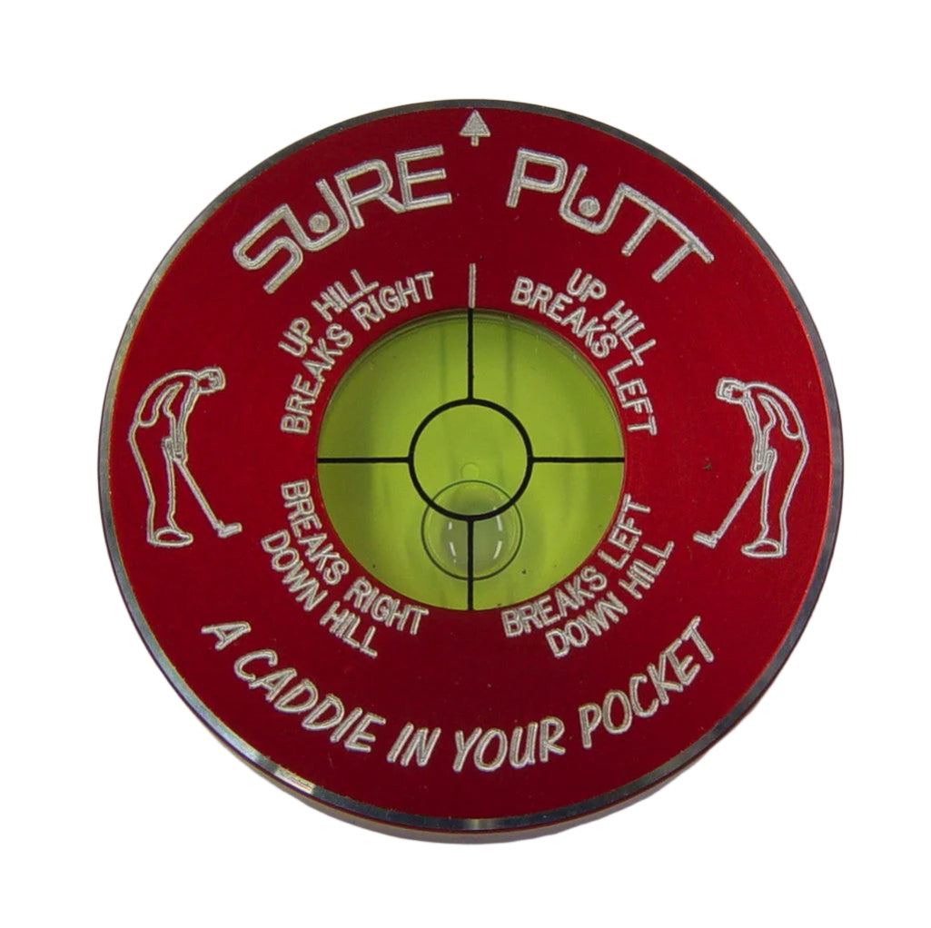 Sure Putt Pro Golf Green Reader - Red - The Golf Guys Online