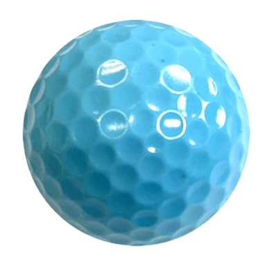 Light Blue Golf Balls - New