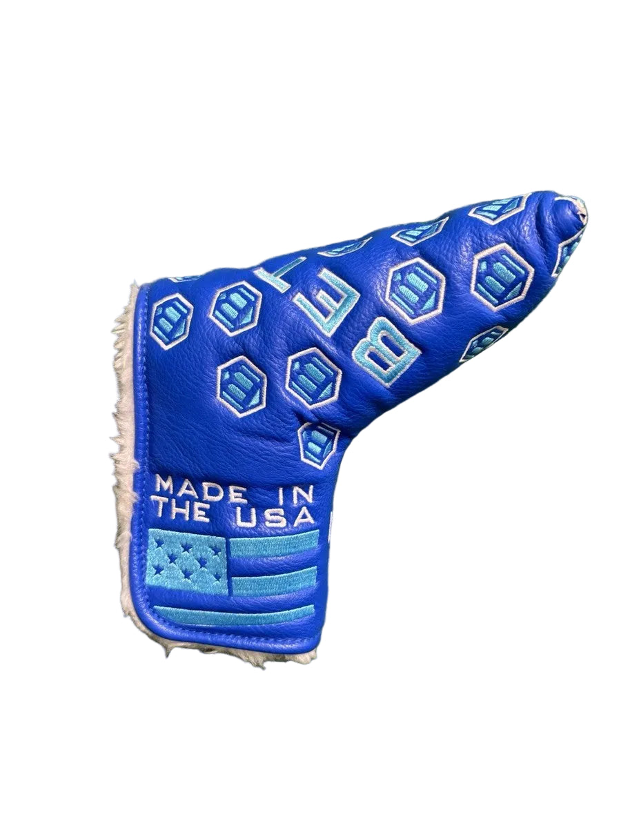 Pre-Owned Bettinardi Golf Studio Stock 6 Blue Honey Bee Blade Putter Head Cover (Average)