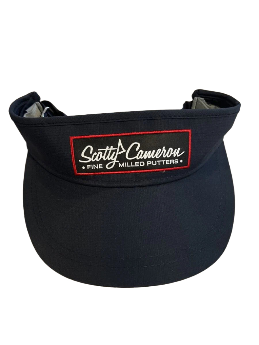 Scotty Cameron - "Fine Milled Putters" Navy Visor - The Golf Guys Online