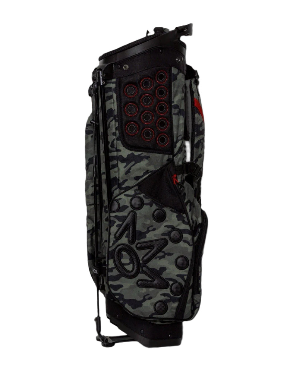 Scotty Cameron Junior Camo/Red Circle T Stand Bag - The Golf Guys Online
