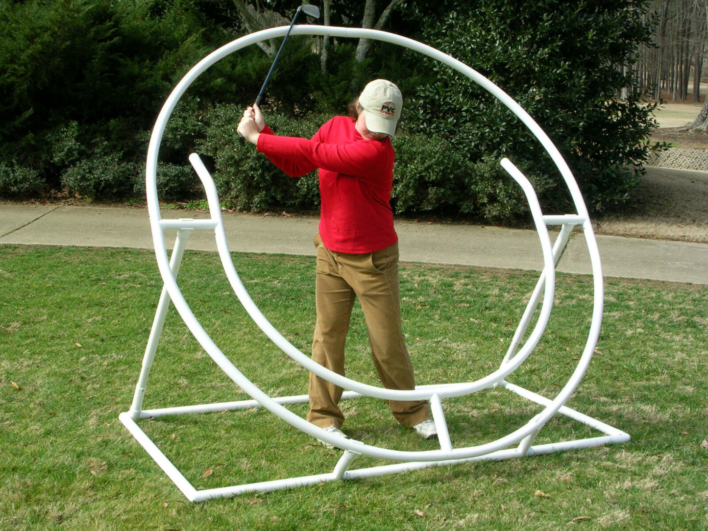 Full Circle PVC Golf Swing Trainer - Golf Swing Training Aid - The Golf Guys Online