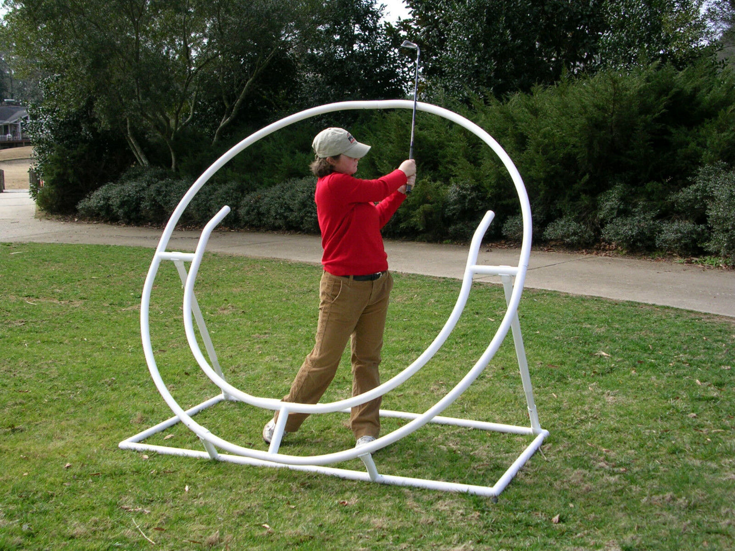 Full Circle PVC Golf Swing Trainer - Golf Swing Training Aid - The Golf Guys Online