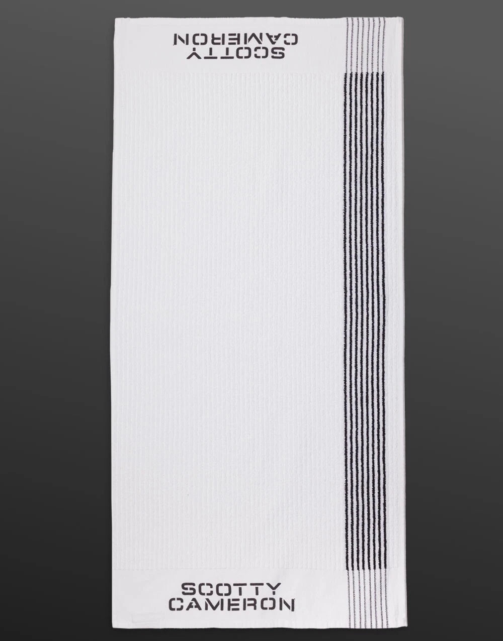 Limited Scotty Cameron 2024 US Open Vintage Caddy Golf Towel White/Black