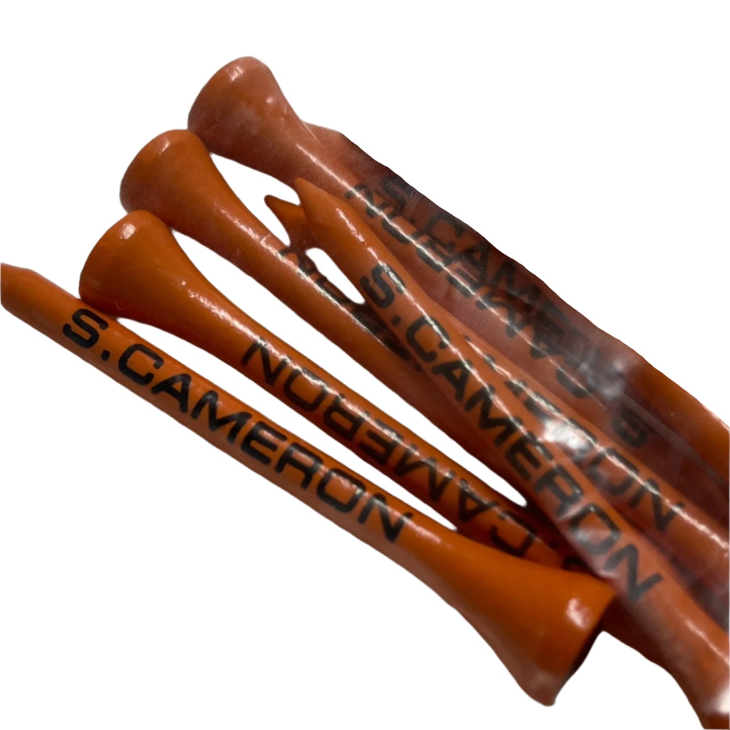 Club Cameron 2017 "Circle T" Pack of 12 Orange Golf Tees - The Golf Guys Online