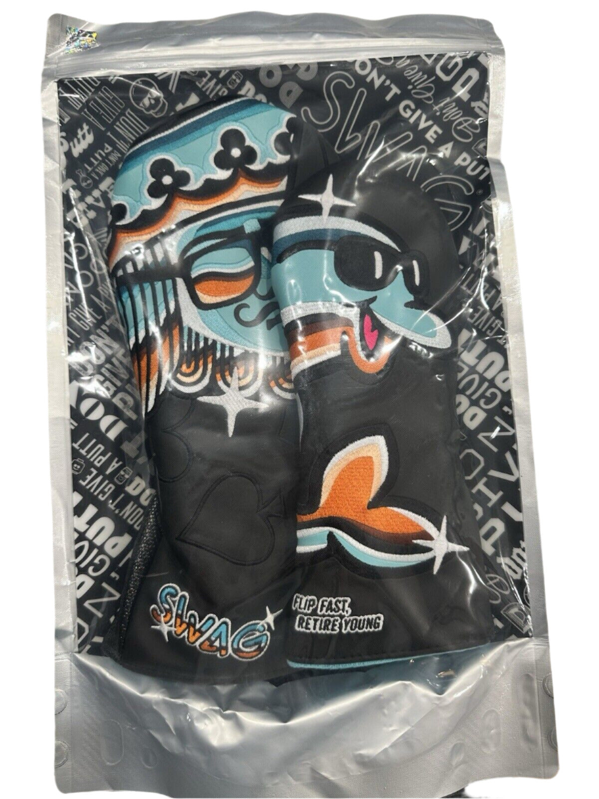 Swag Golf - King Flipper Chrome Combo Wood Headcover Set - The Golf Guys Online