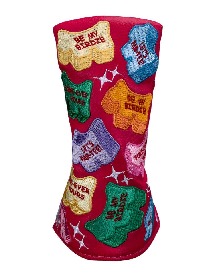 Scotty Cameron Valentine's Day 2025 Candy Dog Blade Putter Headcover - The Golf Guys Online