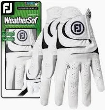 FootJoy WeatherSof Pair Women's Gloves 2023 (Prior Gen) White/Black