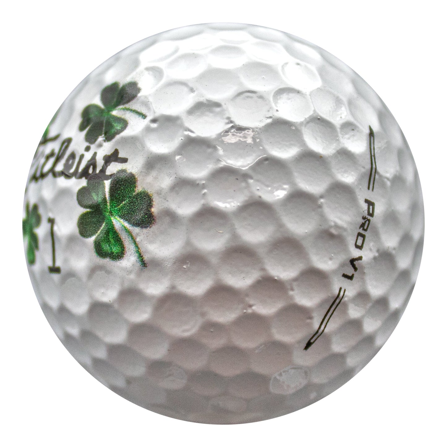 Refurbished Titleist Pro V1 Clover Golf Balls