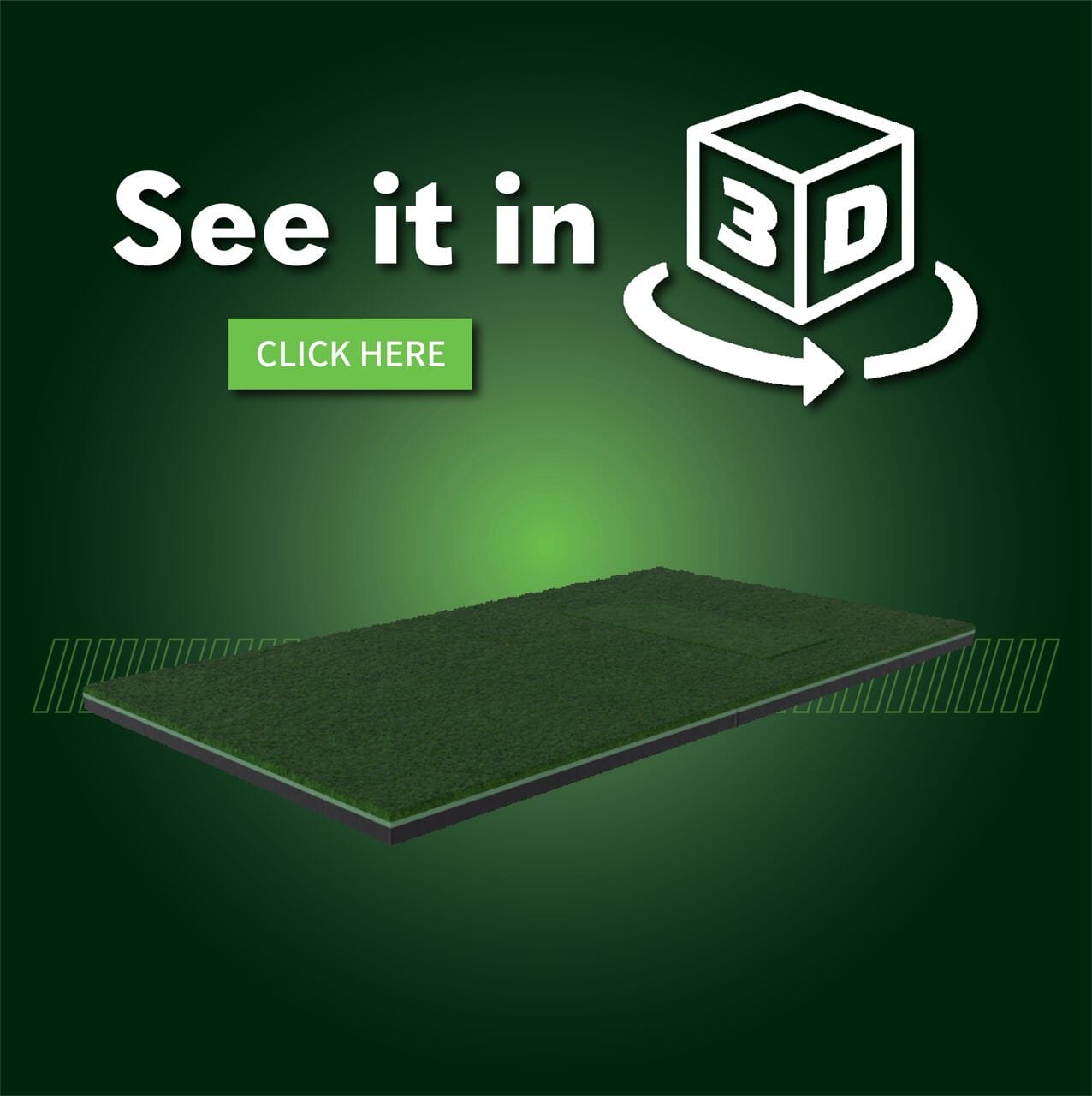 SIGPRO Softy 4' x 7' Golf Mat - The Golf Guys Online