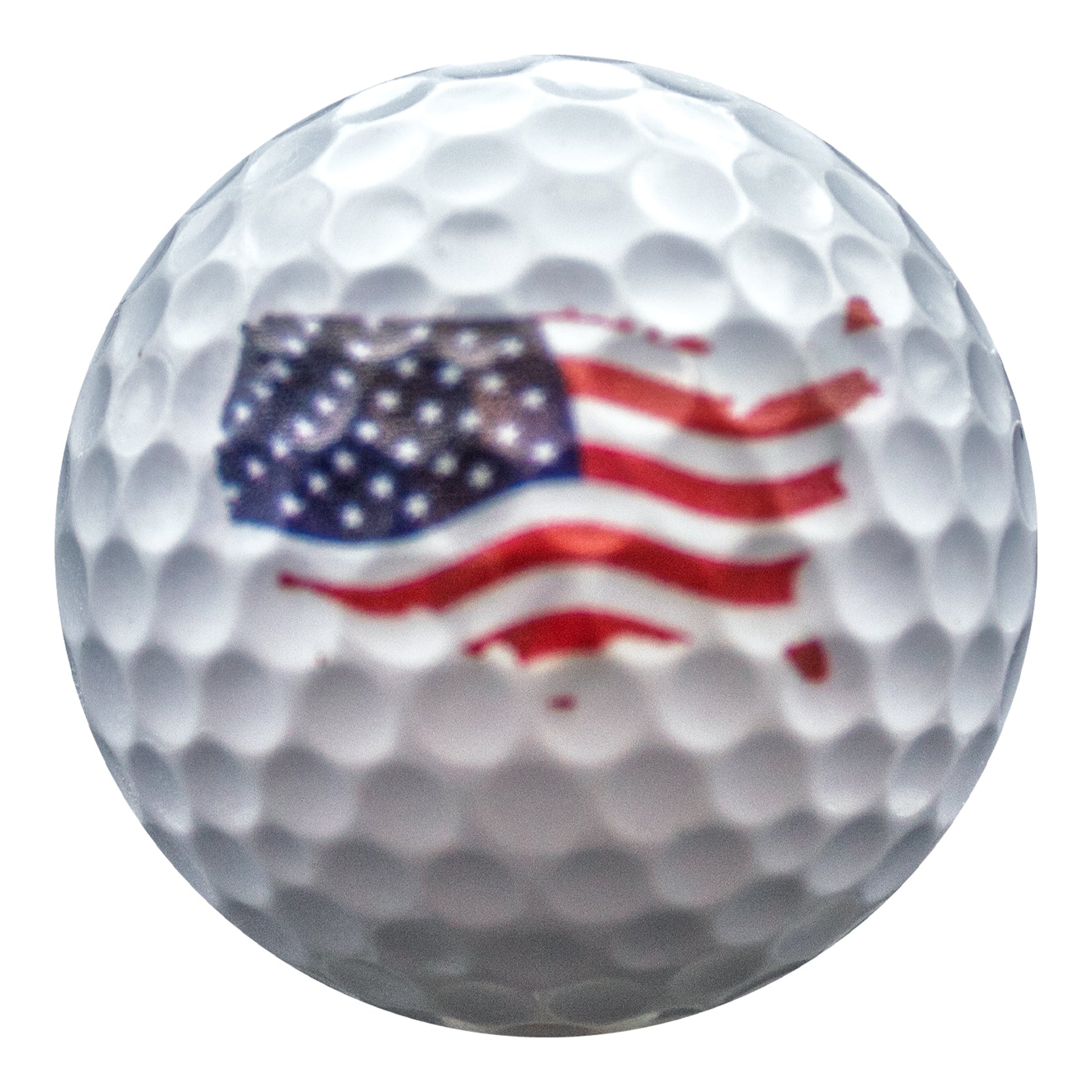 New Novelty USA American Flag Mix of Golf Balls