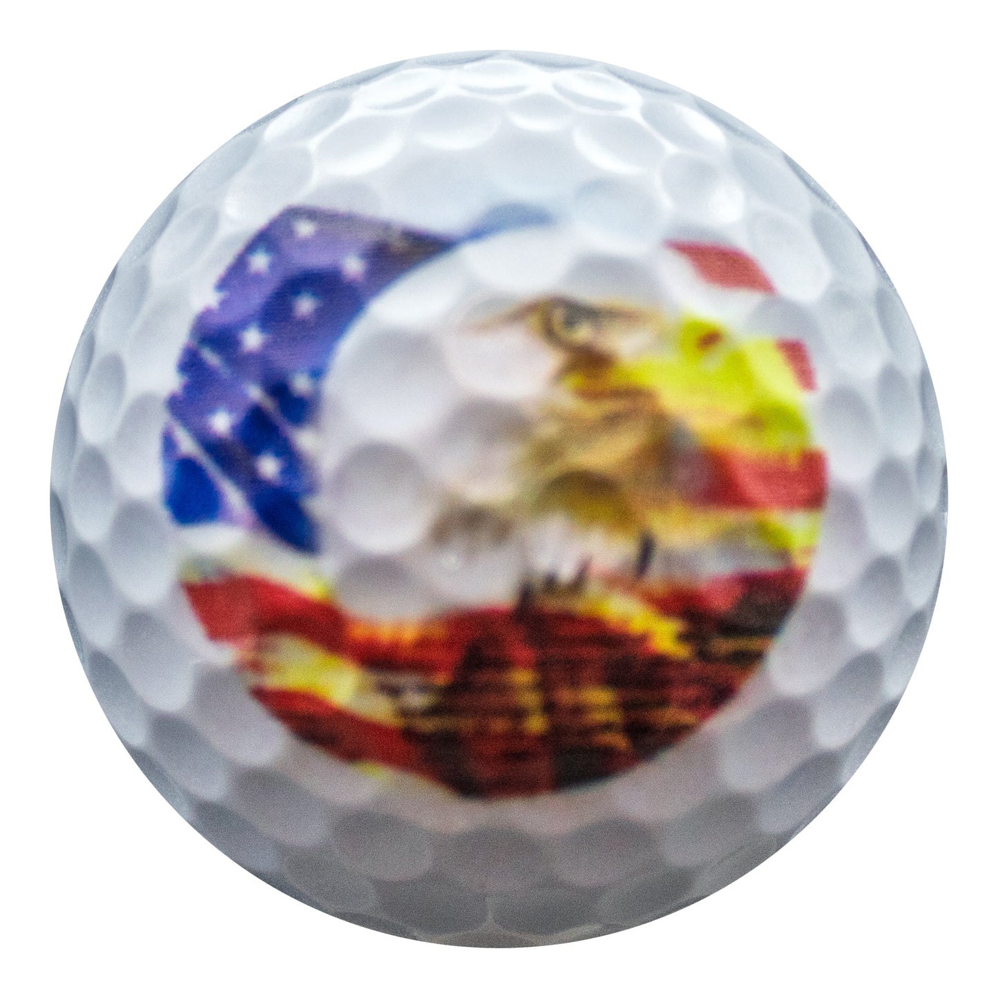 New Novelty USA American Flag Mix of Golf Balls