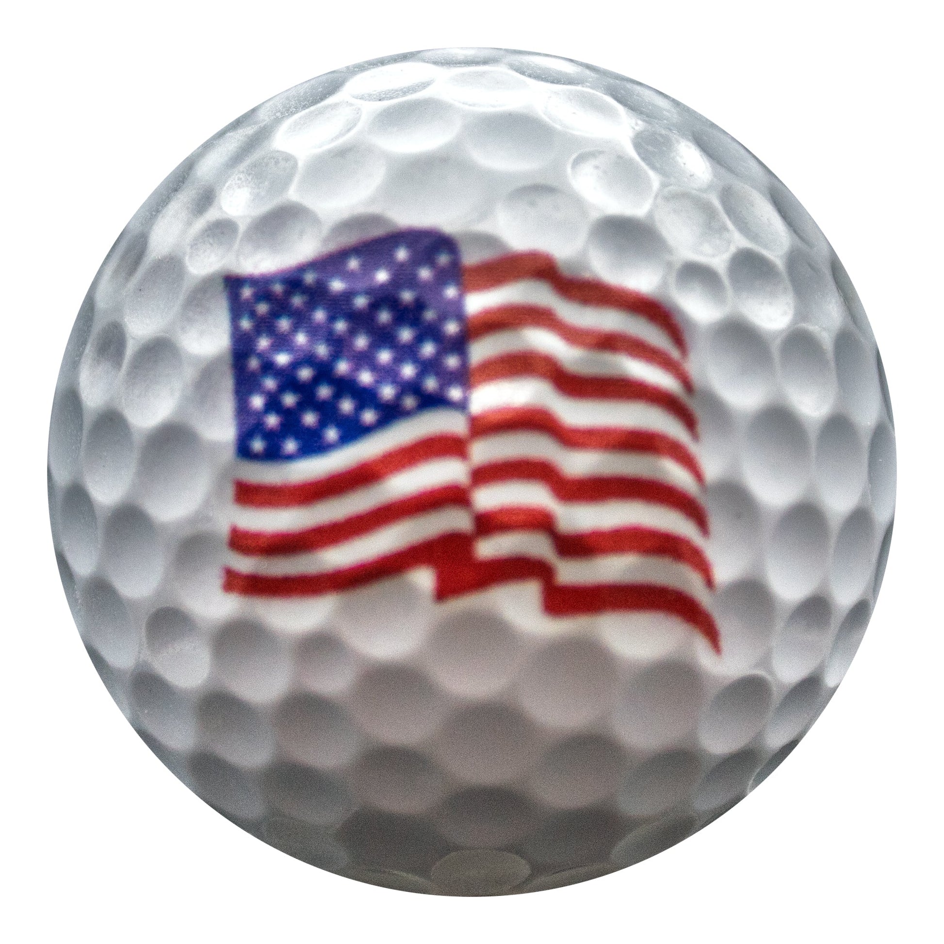 New Novelty USA American Flag Mix of Golf Balls