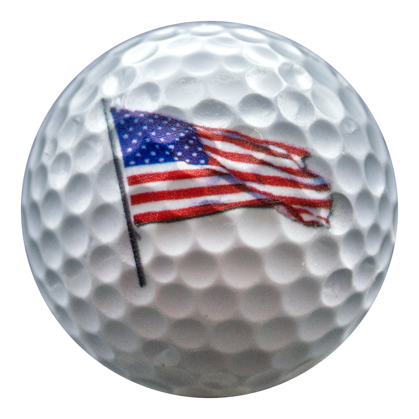 New Novelty USA American Flag Mix of Golf Balls