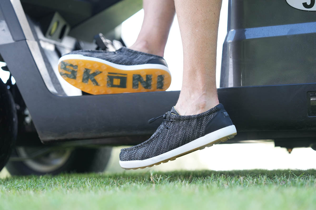 SKŌNI Men's Golf Shoe - Black - The Golf Guys Online