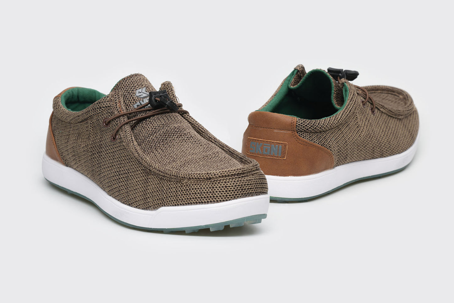SKŌNI Men's Golf Shoe - Brown - The Golf Guys Online