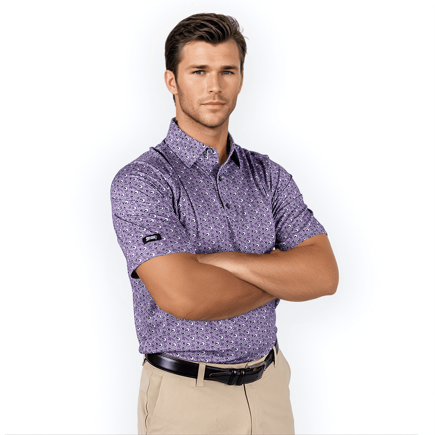 Skull and Bones Men's Polo - The Golf Guys Online