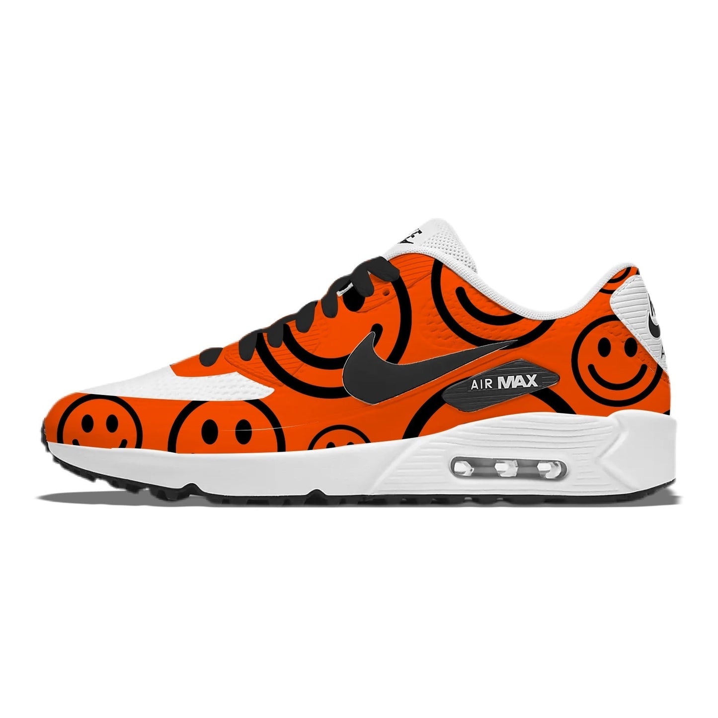 "Smiles" Nike Air Max 90 G Golf Shoes