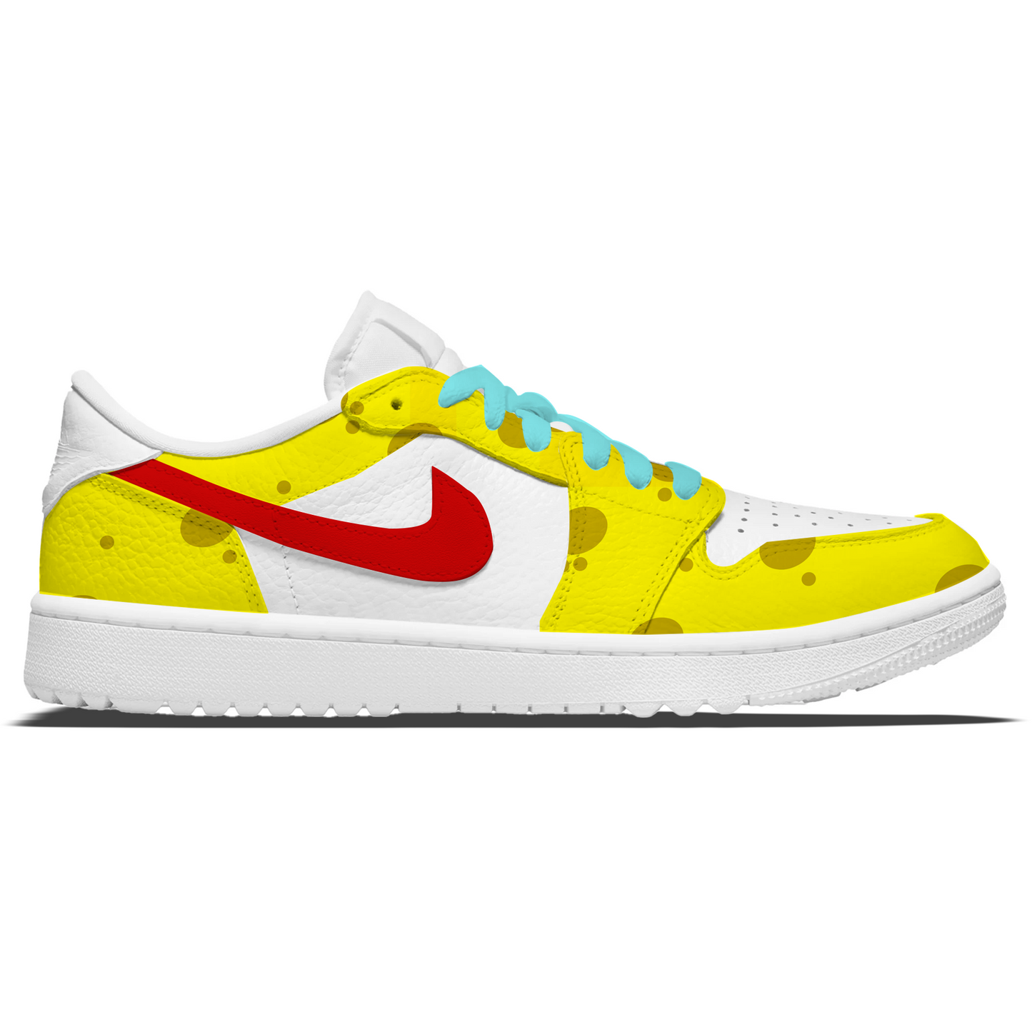 "Sponge" Jordan 1 Golf Shoes