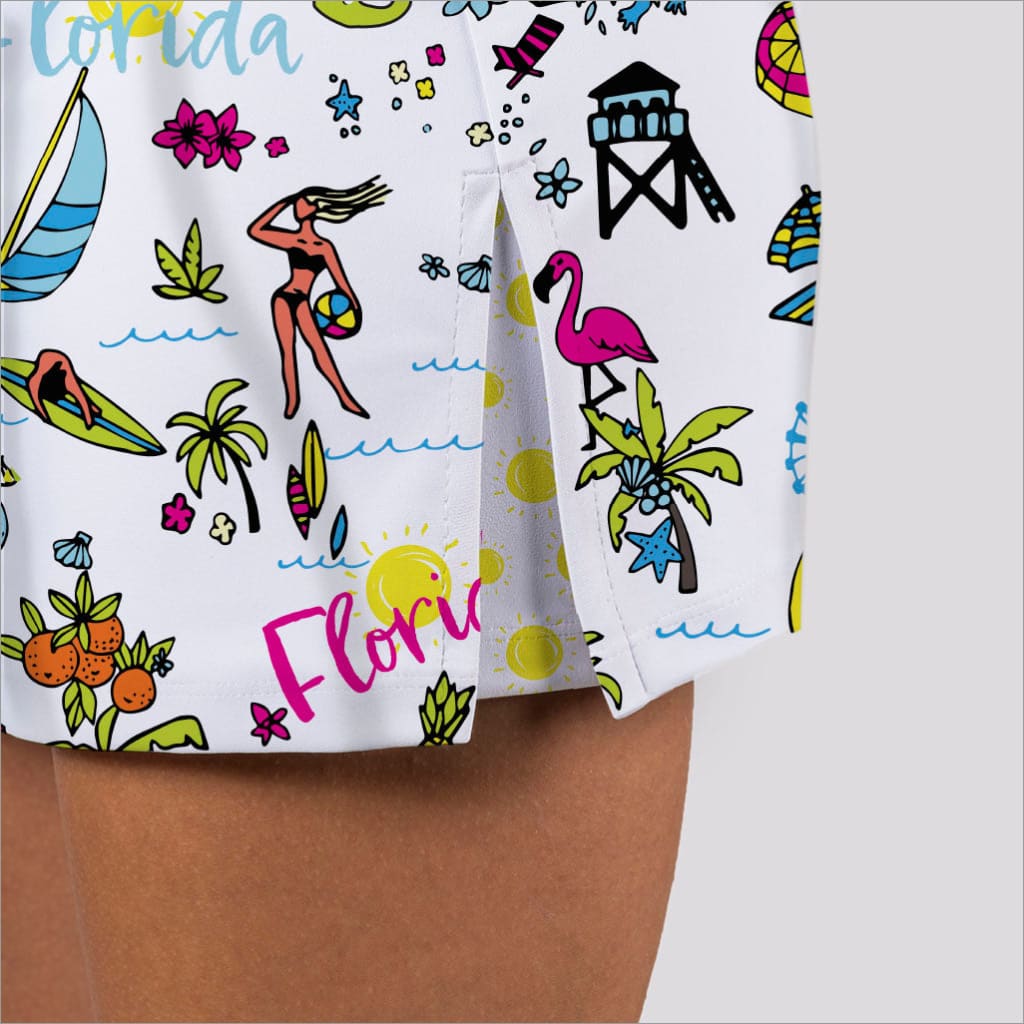 SUNSHINE STATE FLORIDA FASHION SKORT - The Golf Guys Online