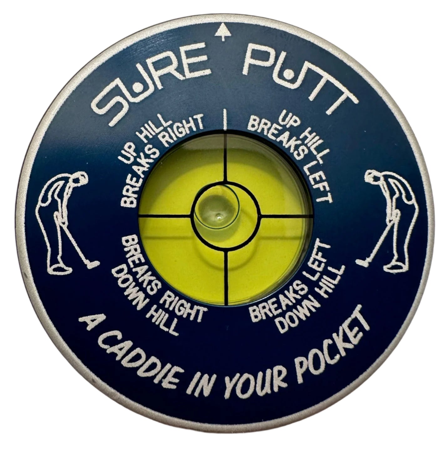 Sure Putt Pro Golf Green Reader - Navy Blue - The Golf Guys Online