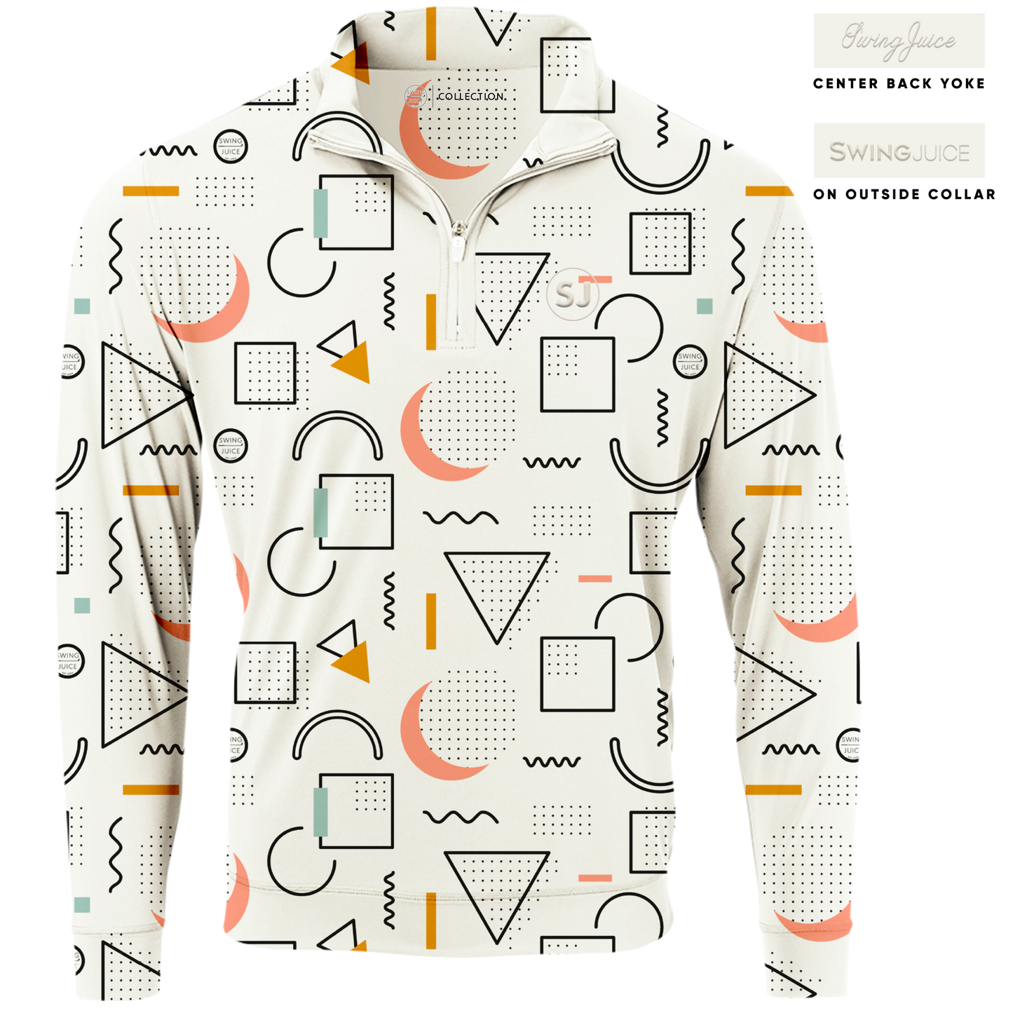 Golf 90's Golf Men's Quarter Zip - The Golf Guys Online